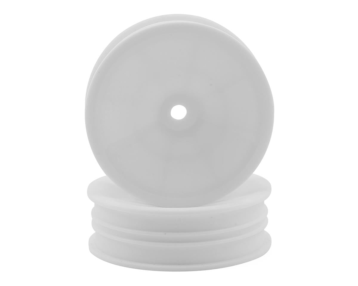 Team Associated 2.2" "Slim" Front Buggy Wheels (White) (2) (B6) w/12mm Hex ASC-91757