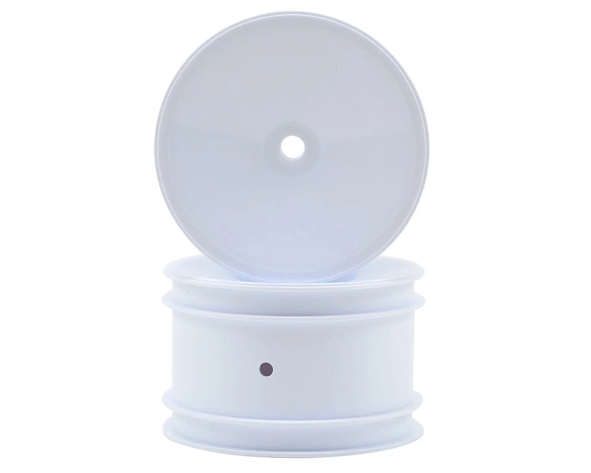 Team Associated 12mm Hex 2.2 Rear Hex Wheels (2) (White) ASC9695