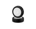 JConcepts Swagger 2.2" Pre-Mounted 4WD Front Buggy Carpet Tires (White) (2) w/12mm Hex  JCO3166-101011