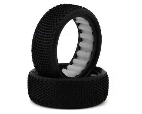 JConcepts Fuzz Bite Wide 2.2" 2WD Front Buggy Carpet Tires (2) (Pink)  JCO4061-010