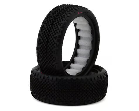 JConcepts Pin Swag LP Wide 2.2" 2WD Front Buggy Carpet Tires (2) (Pink) JCO4062-010